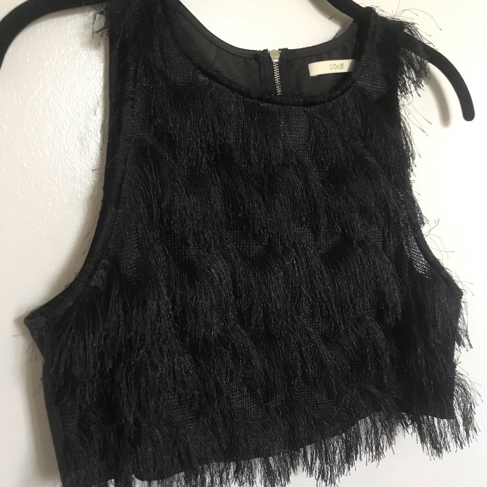 Fringe Crop Top